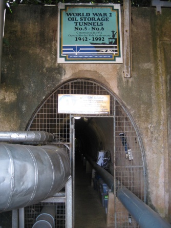 WWII Oil storage tunnels
