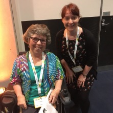 Meeting Trish Harris a few months after I read her book - The Walking Stick Tree